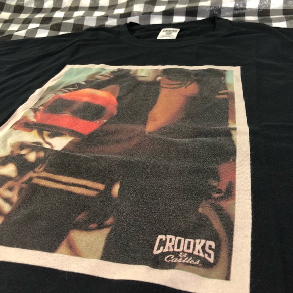 Crooks & Castles Cafe Biker Chick With Tags Black - Picture 3 of 7